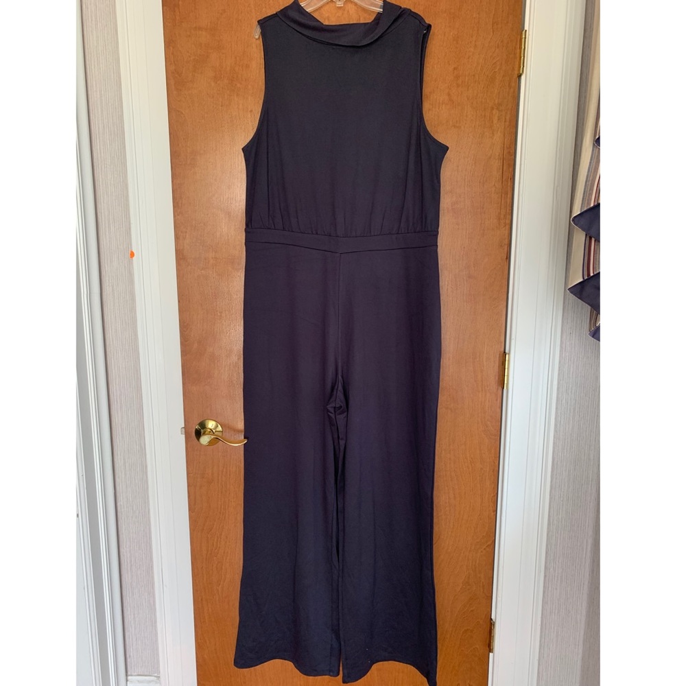 The Limited Plus Size Navy Jumpsuit